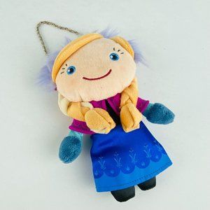 Disney Frozen Princess Ana Open Close Character  Coin Purse Chain Handle Kids